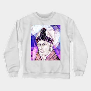 St. Augustine Pink Portrait | St. Augustine Artwork 9 Crewneck Sweatshirt